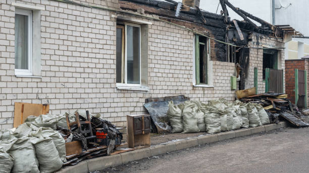 Professional Smoke Damage Removal technician working in Wyoming, MN